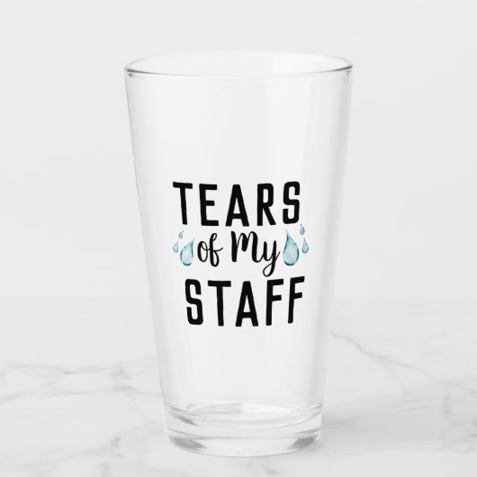 Tranen van mijn staf werelden beste baas ooit cade glas (Voorkant)