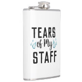 Tranen van mijn staf werelden beste baas ooit cade heupfles (Rechts)