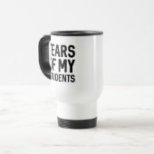 tranen van mijn studenten reisbeker (Voorkant links)