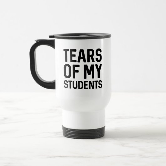 tranen van mijn studenten reisbeker (Links)