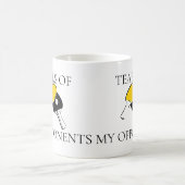 Tranen van Mijn Tegenstanders Ping Pong Koffiemok (Center)