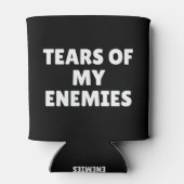 tranen van mijn vijanden blikjeskoeler (Achterkant)