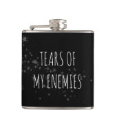 Tranen van Mijn Vijanden Grappige Rivaal Gift Hip  Heupfles (Voorkant)