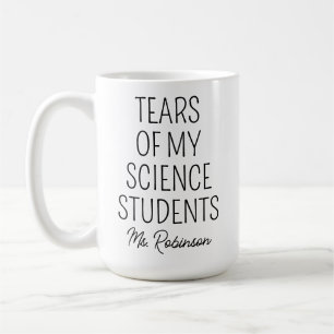 Tranen van mijn wetenschappelijke studenten, waard koffiemok