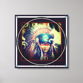 TRANEN VAN ROUW - 24"x24"x3/4" Canvas Afdruk