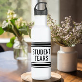 Tranen van Studenten - Grappige Docent Klasdecorat Waterfles