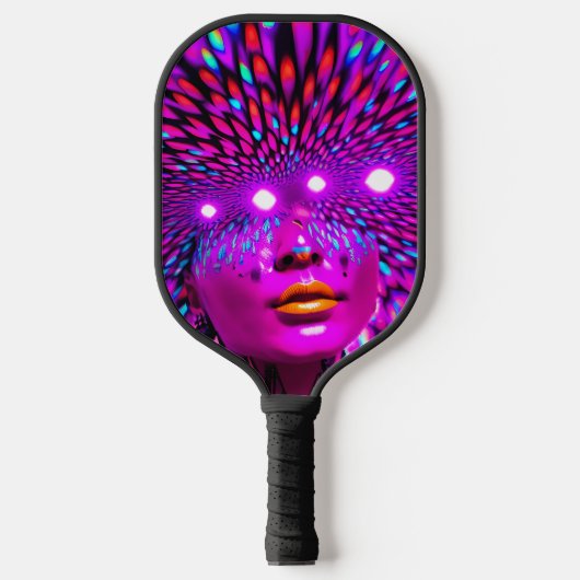 Tranen van vreugde pickleball paddle (Voorkant)