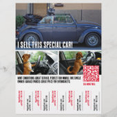 Tranen verkopen Auto Flyer (Voorkant)