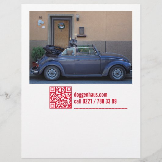 Tranen verkopen Auto Flyer (Achterkant)