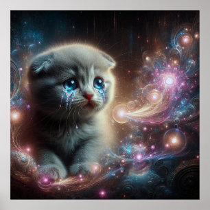 Tranende gebeden poster