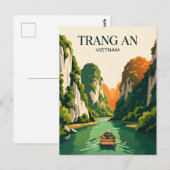 Trang An-landschapcomplex Vietnam Briefkaart (Voorkant / Achterkant)