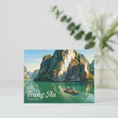 Trang An-landschapcomplex Vietnam Briefkaart (Staand voorkant)