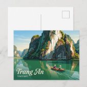 Trang An-landschapcomplex Vietnam Briefkaart (Voorkant / Achterkant)