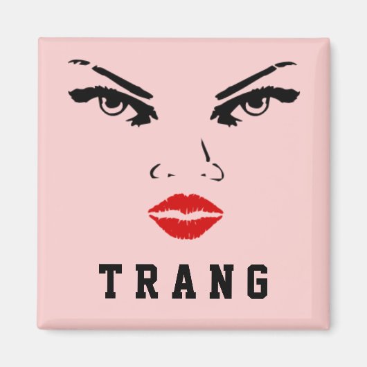 Trang, Thailand Woman Magneet (Voorkant)