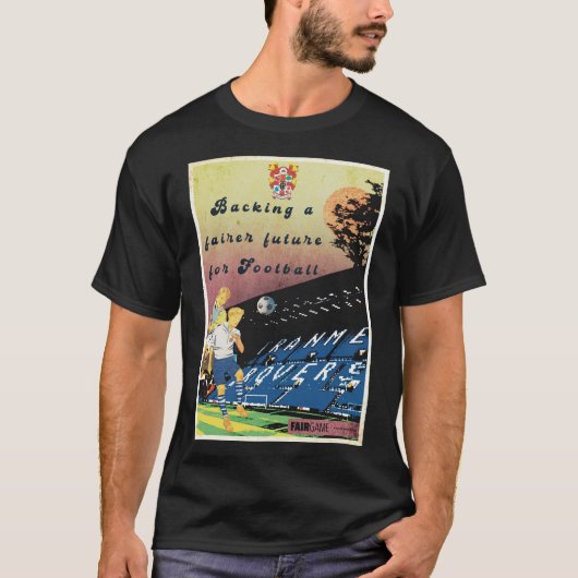 Tranmere Rovers en Fair Game retro t-shirt (Voorkant)