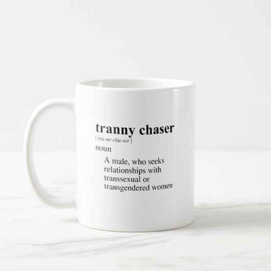 TRANNY CHASER KOFFIEMOK (Links)