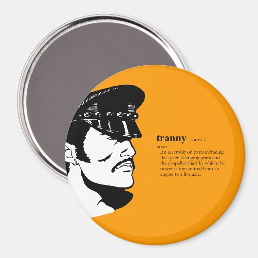 TRANNY TRANSMISSIE MAGNEET (Voorkant / Achterkant)