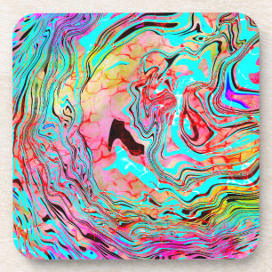 Tranquability Abstracte Fluid Art Bier Onderzetter