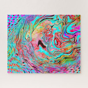 Tranquability Abstracte Fluid Art Legpuzzel