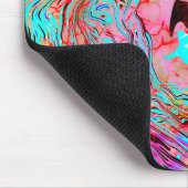 Tranquability Abstracte Fluid Art Muismat (Hoek)