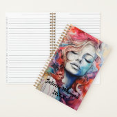 Tranquil Aangepaste naam Notitieboek (Binnen)