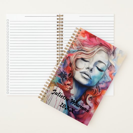 Tranquil Aangepaste naam Notitieboek (Binnen)