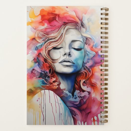 Tranquil Aangepaste naam Notitieboek (Achterkant)