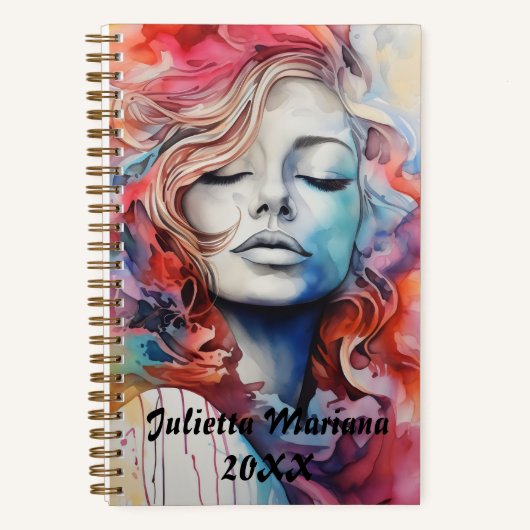 Tranquil Aangepaste naam Notitieboek (Voorkant)