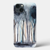 Tranquil Abstracte bomen Case-Mate iPhone Case (Achterkant)