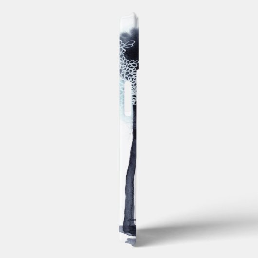 Tranquil Abstracte bomen Case-Mate iPhone Case (Achterkant / Rechts)