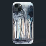 Tranquil Abstracte bomen iPhone 13 Hoesje<br><div class="desc">Een verbluffende waterverf print met bomen in een abstracte stijl, die je door World Art Group wordt meegebracht. Een impressionistisch ontwerp dat is ingesteld in kleurrijke tinten die dit natuurlijke landschap veranderen in een smaak van echt kunstwerk. Een cool schilderij, perfect voor je thuis of kantoor, dat de grootsheid in...</div>