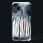 Tranquil Abstracte bomen Case-Mate iPhone Case<br><div class="desc">Een verbluffende waterverf print met bomen in een abstracte stijl, die je door World Art Group wordt meegebracht. Een impressionistisch ontwerp dat is ingesteld in kleurrijke tinten die dit natuurlijke landschap veranderen in een smaak van echt kunstwerk. Een cool schilderij, perfect voor je thuis of kantoor, dat de grootsheid in...</div>