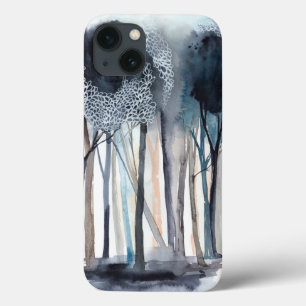 Tranquil Abstracte bomen Case-Mate iPhone Case