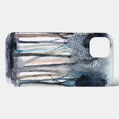 Tranquil Abstracte bomen Case-Mate iPhone Case (Achterkant (horizontaal))