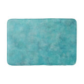 Tranquil Aqua Blue Waterverf Badmat (Voorkant)
