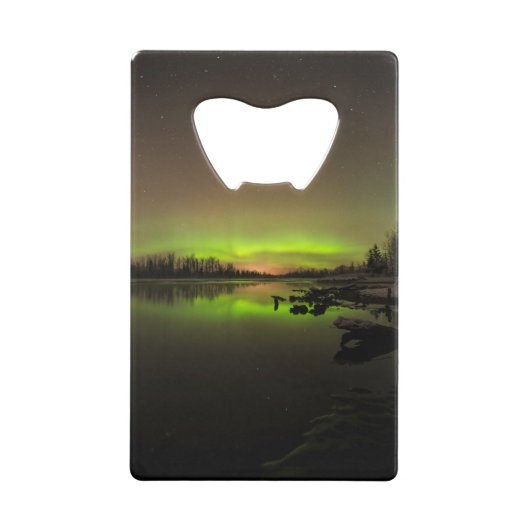 Tranquil Aurora Creditkaart Flessenopener (Achterkant)