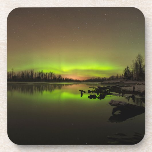 Tranquil Aurora Drankjes Onderzetter (Voorkant)