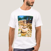 Tranquil Balancing Rocks T-shirt (Voorkant)