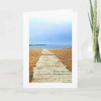 Tranquil Beach Boardwalk - Aanpasbare kaart