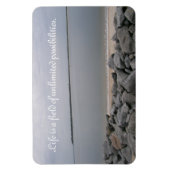 Tranquil Beach Magnet Magneet (Verticaal)