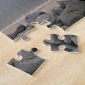 Tranquil Beach Puzzle Legpuzzel (Zijkant)