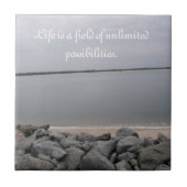 Tranquil Beach Tegel Tegeltje (Voorkant)