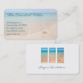 Tranquil Beach Visitekaartje (Voorkant / Achterkant)