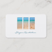 Tranquil Beach Visitekaartje (Achterkant)