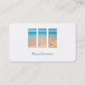 Tranquil Beach Visitekaartje (Achterkant)