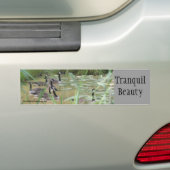 Tranquil Beauty Inspirerend Bumpersticker (Op auto)