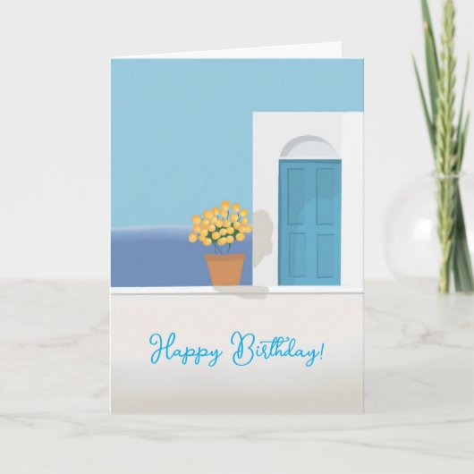 TRANQUIL - BIRTHDAY CARD FEESTDAGEN KAART (Voorkant)