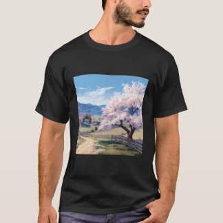Tranquil Blossom Hideaway Countryside Residence T-shirt