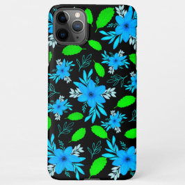 Tranquil Blue Blossom Flowers Telefoon Hoesje iPhone 11Pro Max Hoesje