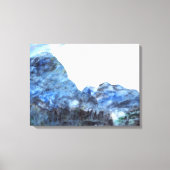 "Tranquil Blue" Fine Art Canvas Print (Voorkant)